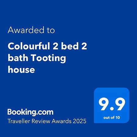 Ferienwohnung Colourful 2 Bed 2 Bath Tooting House London Exterior foto